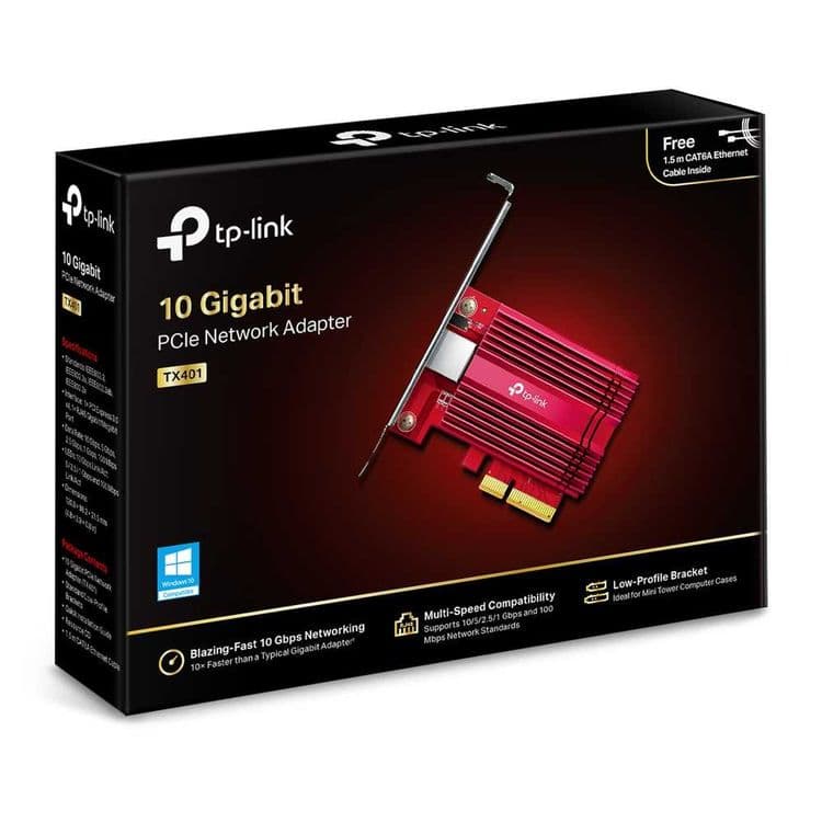 Сетевая карта	TP-Link	TX401 — 1