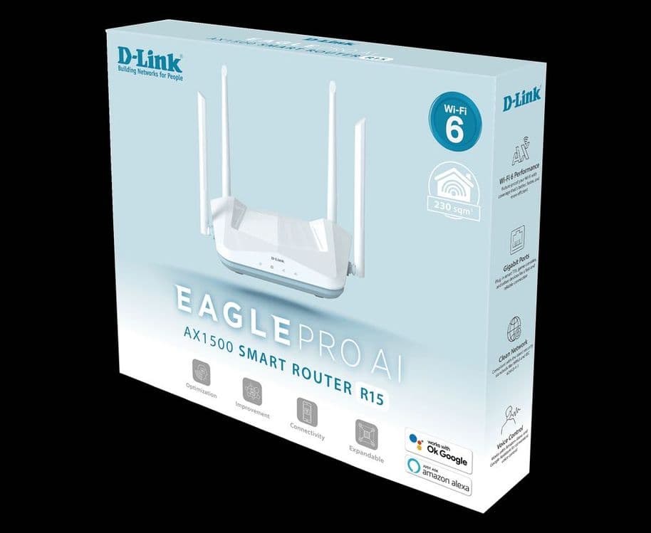D-link Modem R15 AX1500  WiFi 6 Dual Band — 1