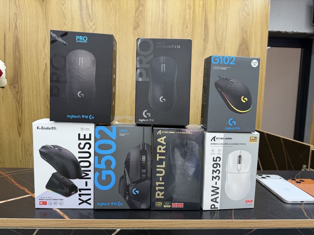 Logitech Attack Shark K-Snake mouse mishka — 1