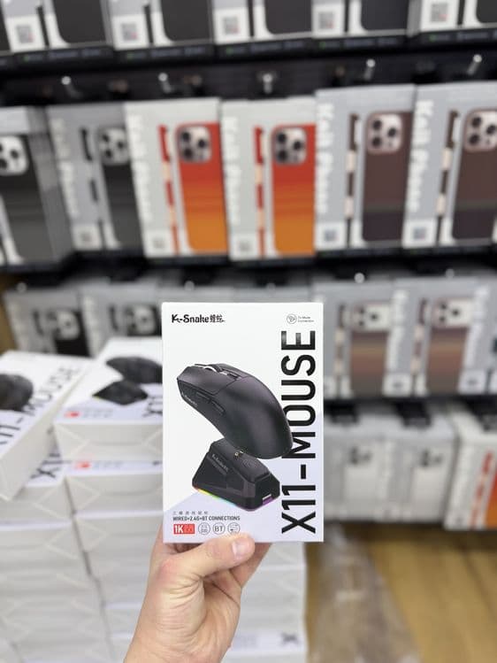 Logitech Attack Shark K-Snake mouse mishka — 8