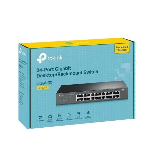 # 24port TPLink LS1024G LiteWave Hub Switch Gigabit Коммутатор Свич — 1