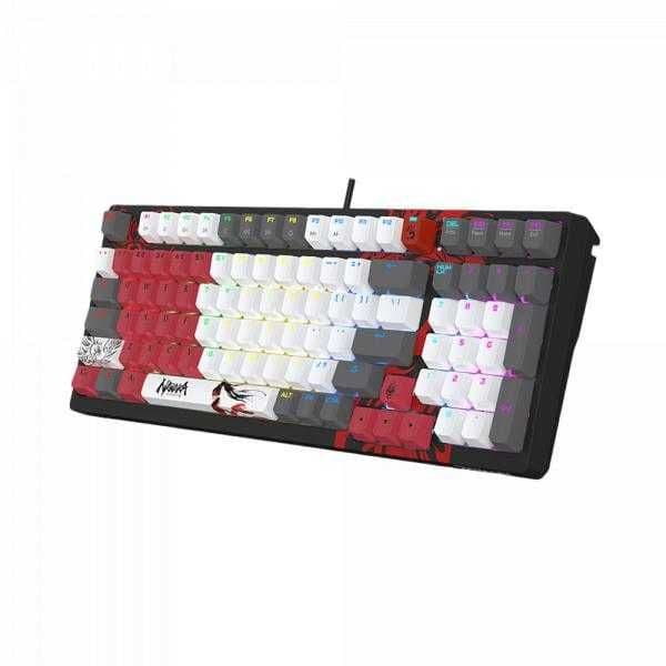 A4Tech Bloody WS98 (NARAKA)RED+Mechanical Switch Gaming Клавиатура+ — 2