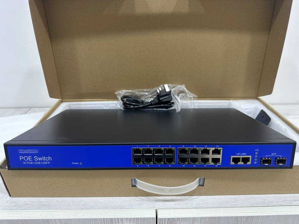 PoE Switch KANIHAD PoE1622SFP 16+2+2 SFP — 1