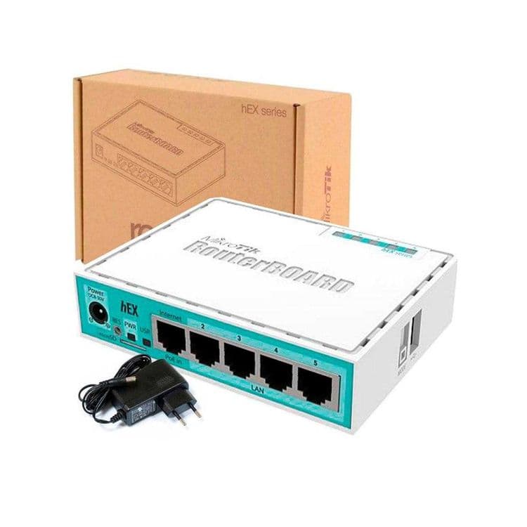 MikroTik hEX RB750Gr3 Маршрутизатор Гигабитный — 1