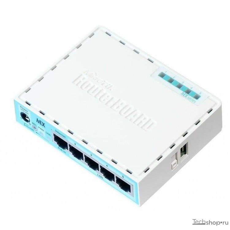 MikroTik hEX RB750Gr3 Маршрутизатор Гигабитный — 3