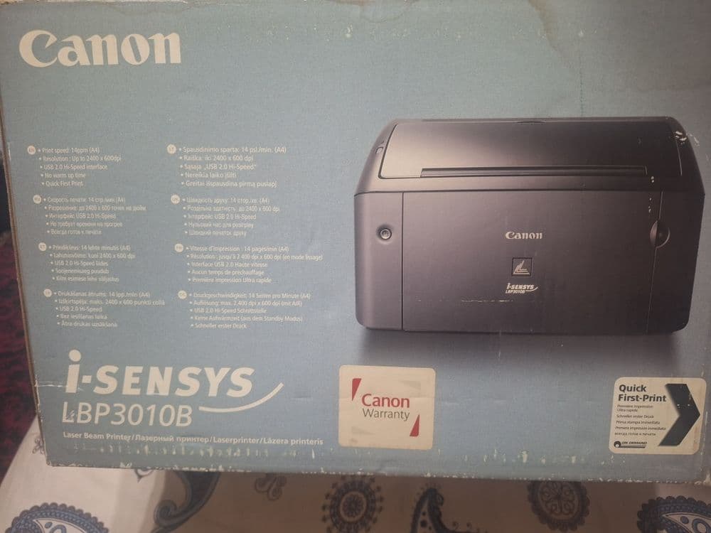 Canon LBP3010B PRINTER sotiladi — 1