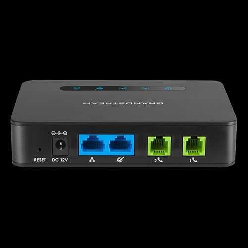 Голосовой шлюс  IP Adapter Grandstream HT812 Телефония 2 порт — 1