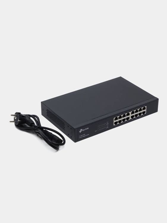 Tp link switch hub 16 портов гигабитный RJ45 10/100/1000 Мбит/с — 2