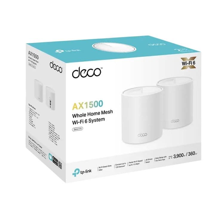 Tp link Deco X10 2 pack AX1500 — 1