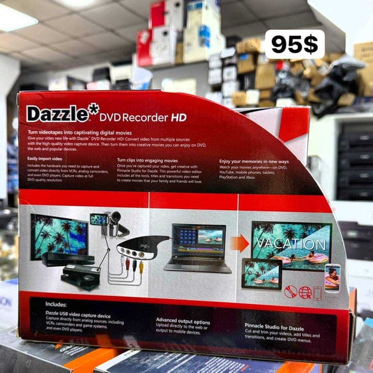 a28elecronics - Pinacle studio - DAZZLE usb карта для видео захвата — 2