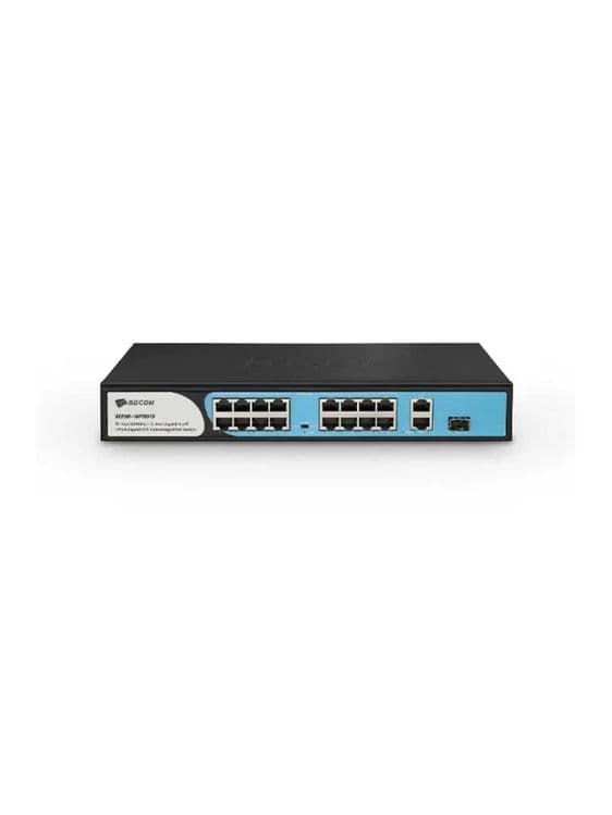 PoE-коммутатор - BDCOM S1200-16P2G1S — 1