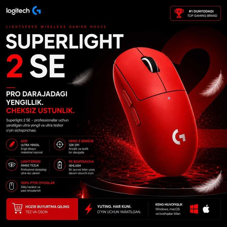 Logitech Pro X Superlight 2 SE — 3