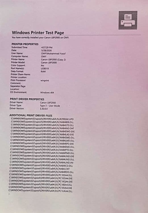 Принтер Canon lbp2900, идеалний, картридж оргинал, 1 йил гарантия — 1