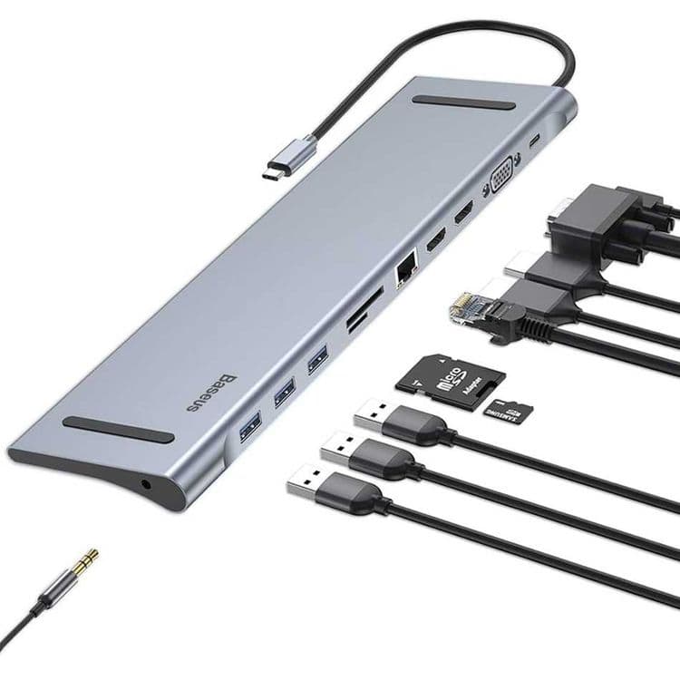 USB-концентратор Baseus Enjoyment Series Type-C Notebook HUB — 3