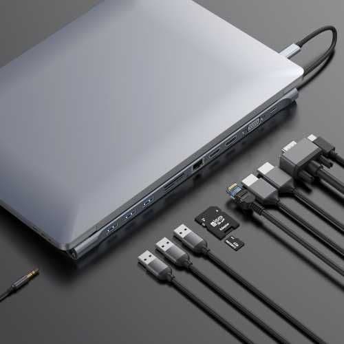 USB-концентратор Baseus Enjoyment Series Type-C Notebook HUB — 4