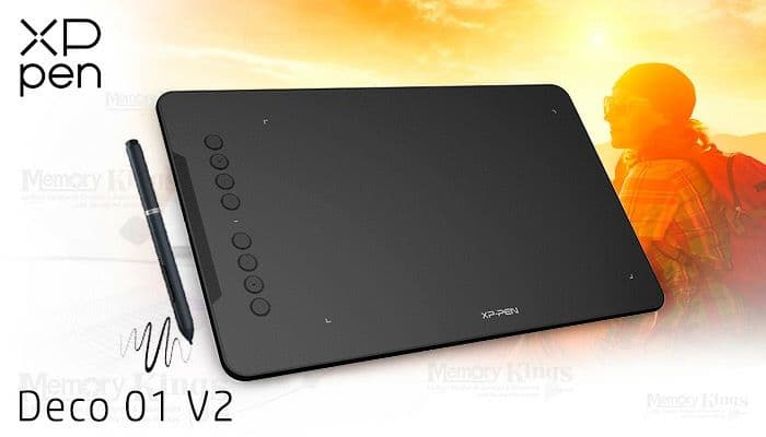 Абсолютно новый, запечатанный графический планшет XP-PEN Deco01V2 — 5