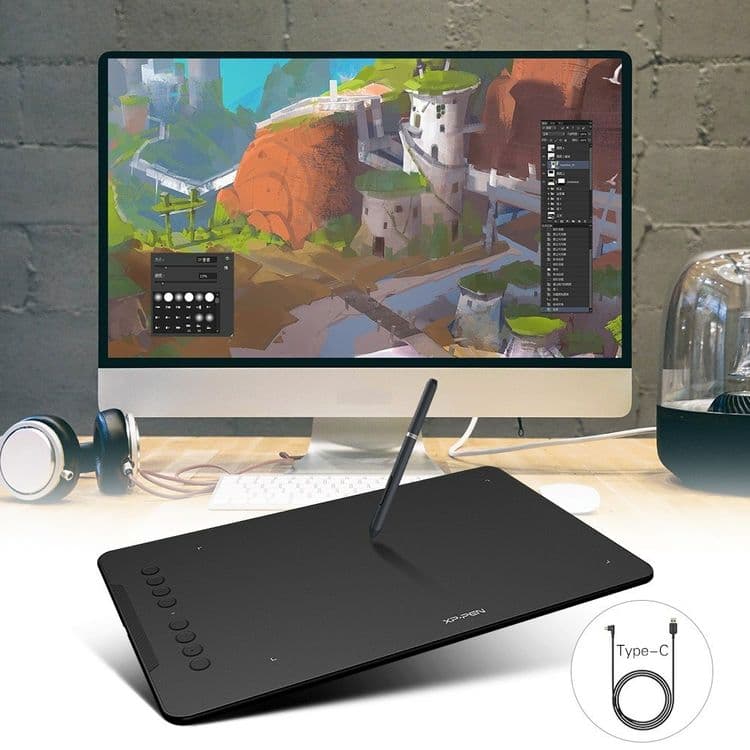 Абсолютно новый, запечатанный графический планшет XP-PEN Deco01V2 — 7