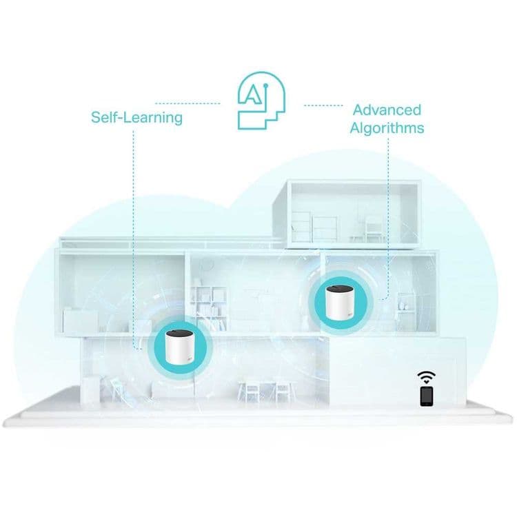 TP-Link Deco X55 3-pack Mesh Wi-Fi 6 роутер — 7