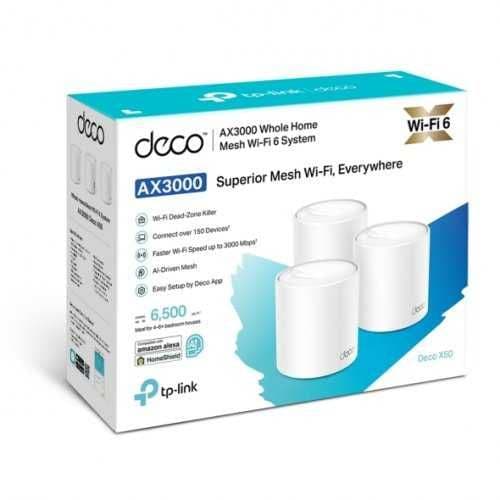 TP-Link Deco X20 (3-1pack) Mesh System Router Wi-Fi 6 роутер + — 6