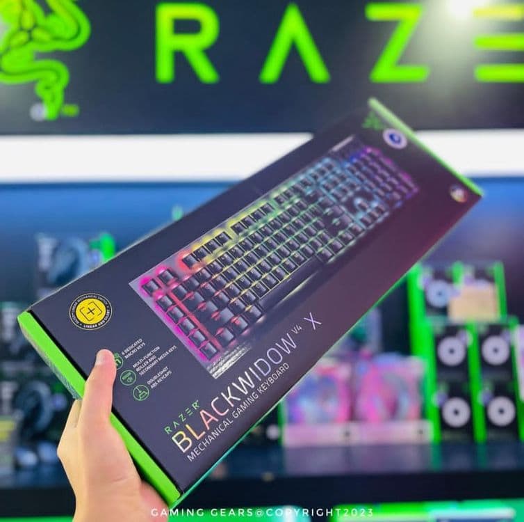 Razer Blackwidow V4 X Yellow Свитчи Механическая Клавиатура СКИДКА — 2