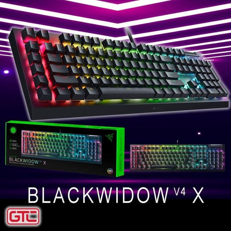 Razer Blackwidow V4 X Yellow Свитчи Механическая Клавиатура СКИДКА — 3