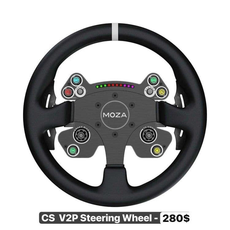 A28Electronics предлагает новые рулевые колеса MOZA — 2