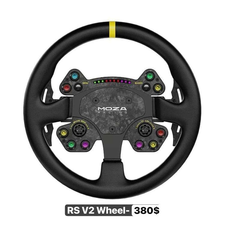 A28Electronics предлагает новые рулевые колеса MOZA — 3