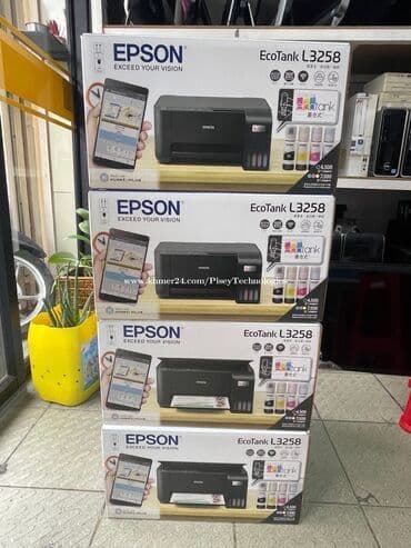 Принтер Epson L3258 принтер копия сканер Wi Fi цветной — 1