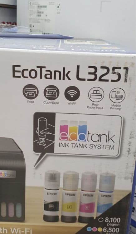 Принтер Еpson L3251 ( 3 в 1 ) + Wi-Fi цветной — 2