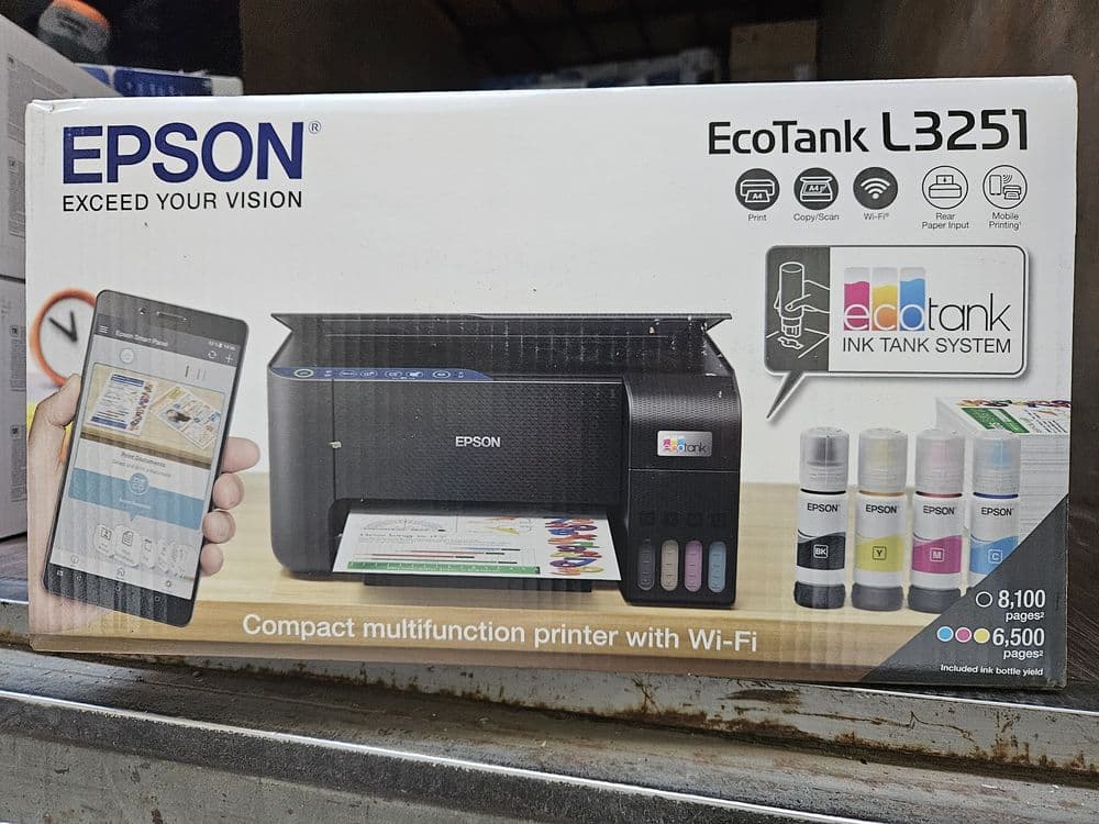 Epson L3250 / L3251 / L3252 skladdan — 3