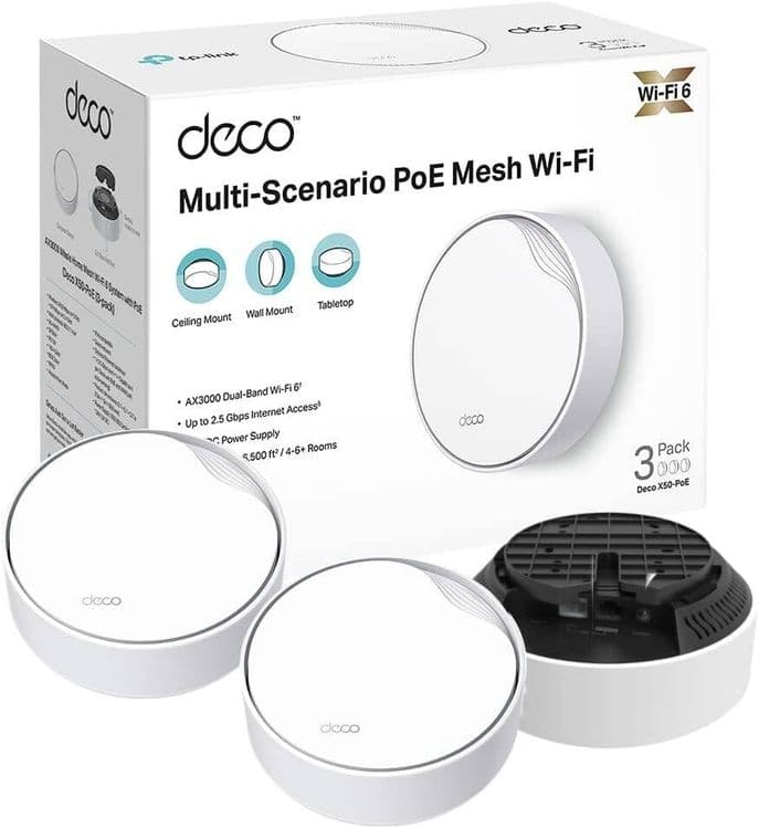 Tp link Deco X50 Poe 3 pack новый год гарантия — 3