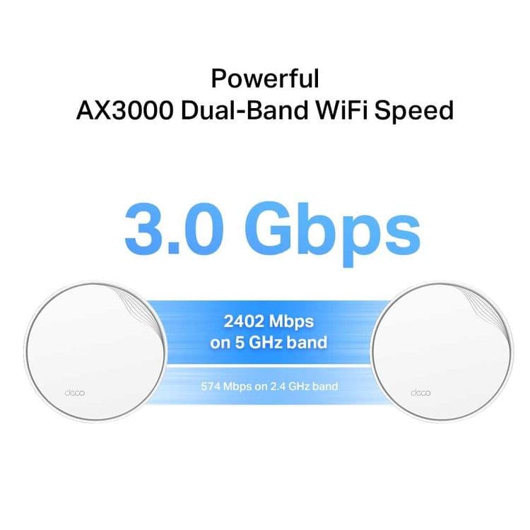 Tp-Link Deco X50 Poe 3-pack Mesh-система Wi-Fi 6 — 5