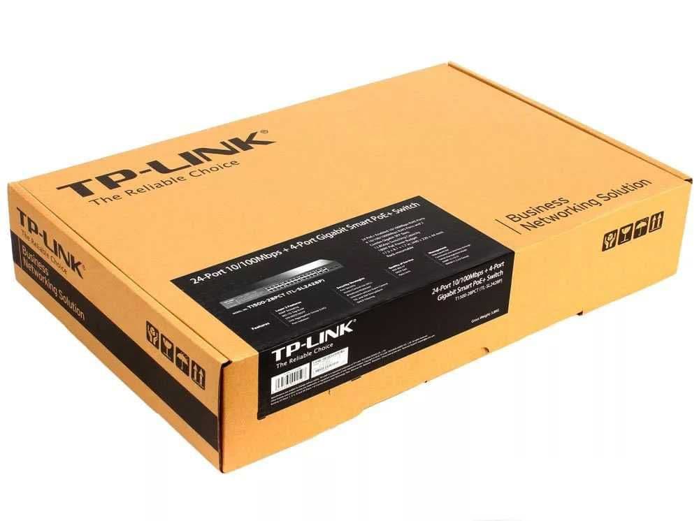 24 портовый гигабитный управляемый PoE switch TP-Link TL-SG2428P — 2