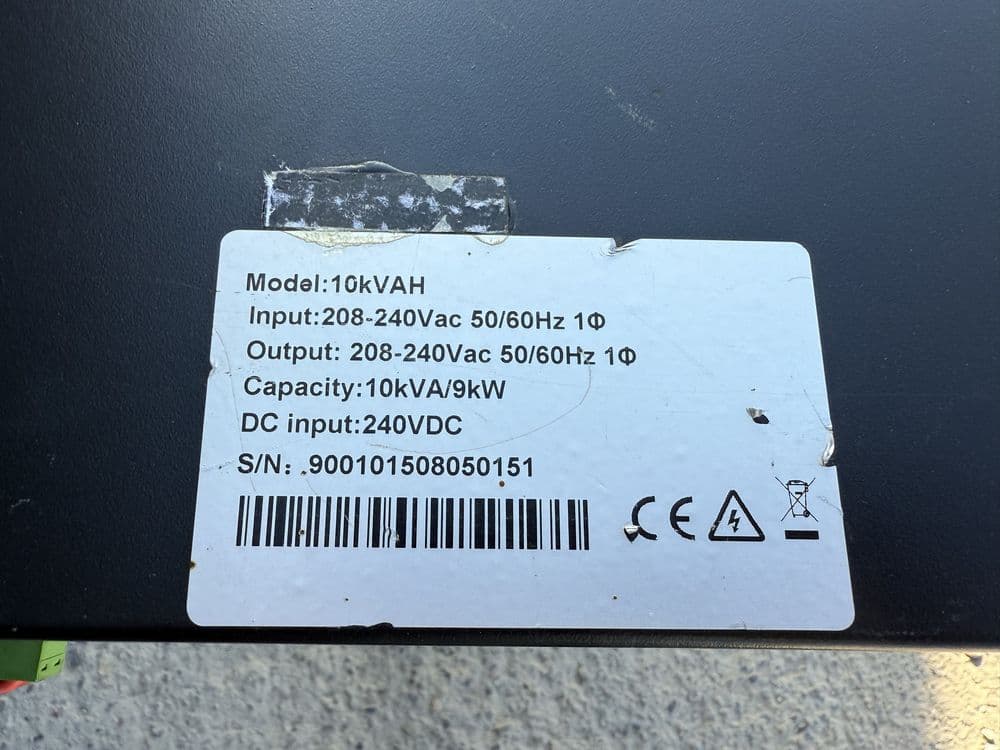 * AVT UPS источник безперебойного питания 10kVAH без аккумуляторный — 3