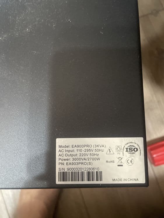ИБП (UPS) модели EA900PRO 3KVA / 2700W. — 2