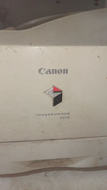 Canon printer ir2318 — 2