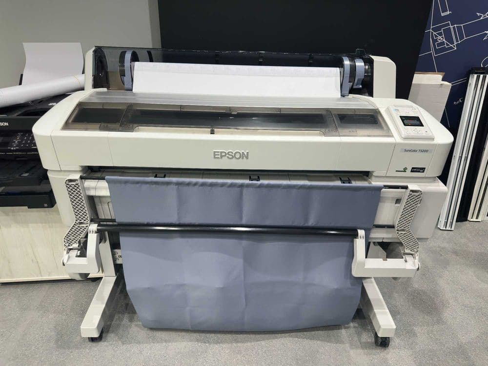Плоттер Epson SureColor T5200 A0 (36"), 2019 г., рабочий — 1