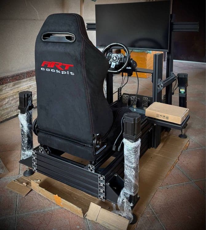 А28electronics предлагает ART RACING - 4DOF motion cockpit (кокпит) — 2