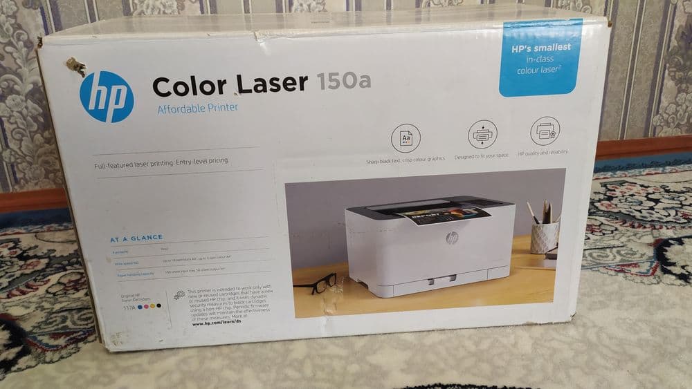 Printer hp color laser 150a — 3