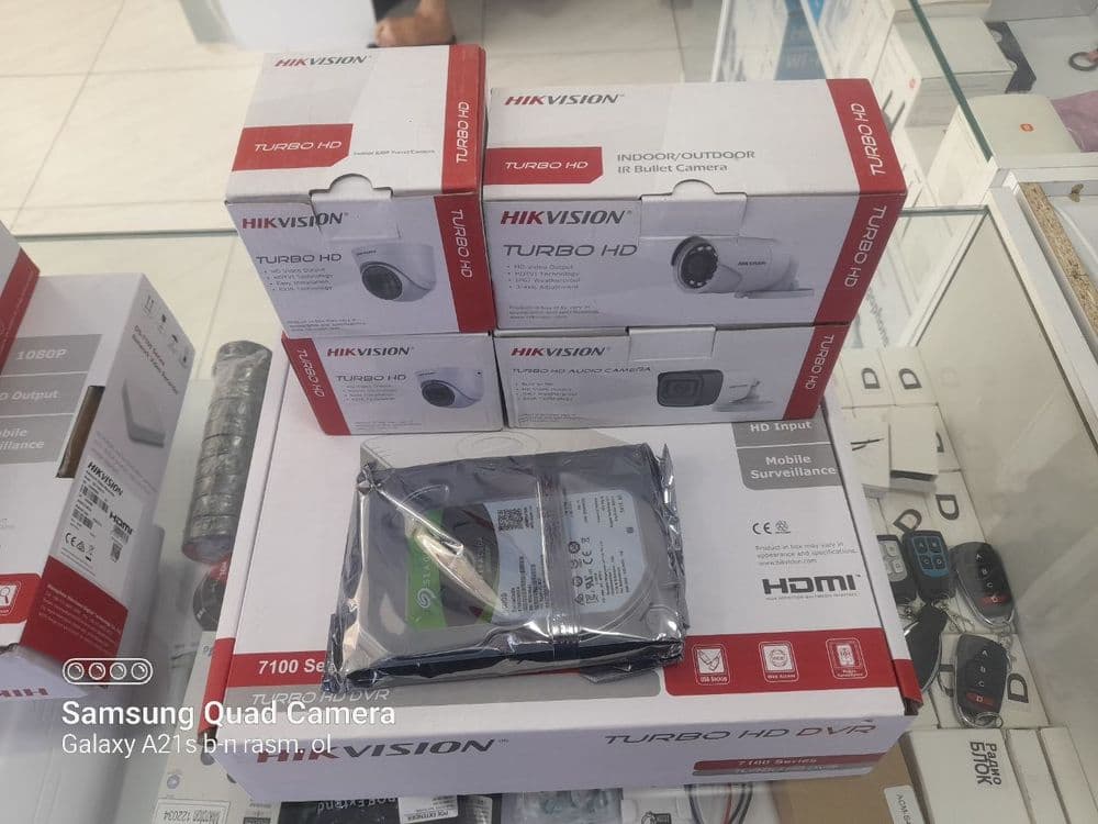 Aksiya 4tasi birda analigviy kamera, Hikvision камера ак — 2