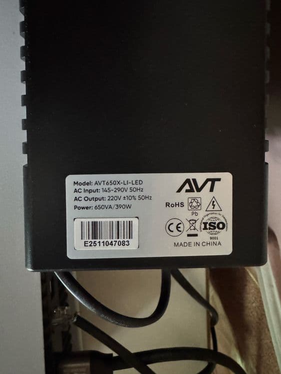 UPS AVT 650X-LI-LED (Bespereboynik) sotiladi / ideal holatda — 1
