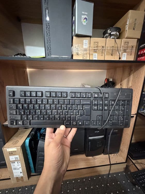 Klaviatura va Mishka Avtech orginal My Pro Linkoniy RGB v h/K bor — 2