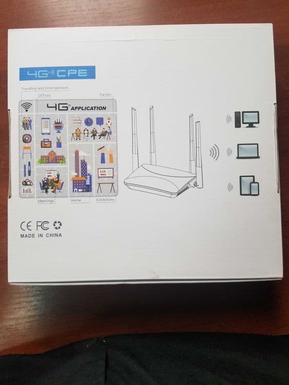 Wifi router 4G LTE — 7