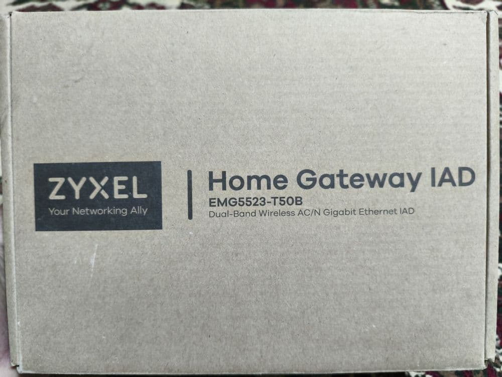 FTTB router, HOME GATEWAY, Zyxel — 2