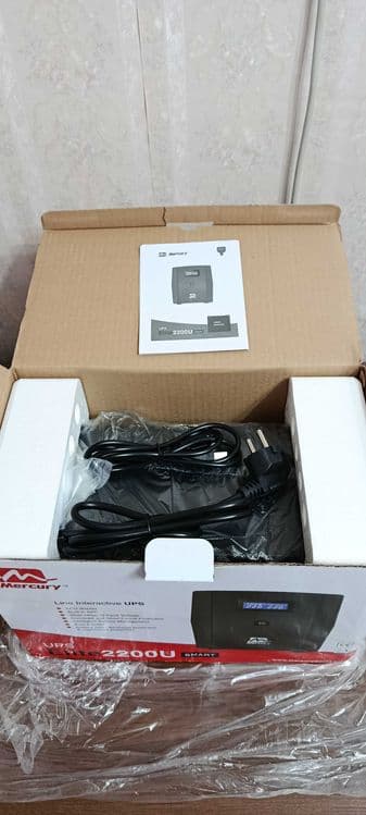 Новый ИБП 1320W (UPS) Mercury elite 2200u Smart — 2
