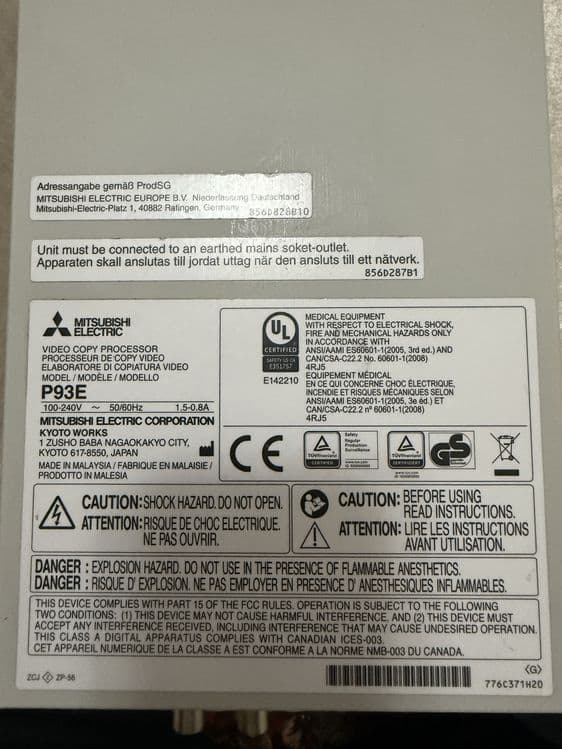 Принтер,фотопринтер P93 Mitsubishi для УЗИ — 2