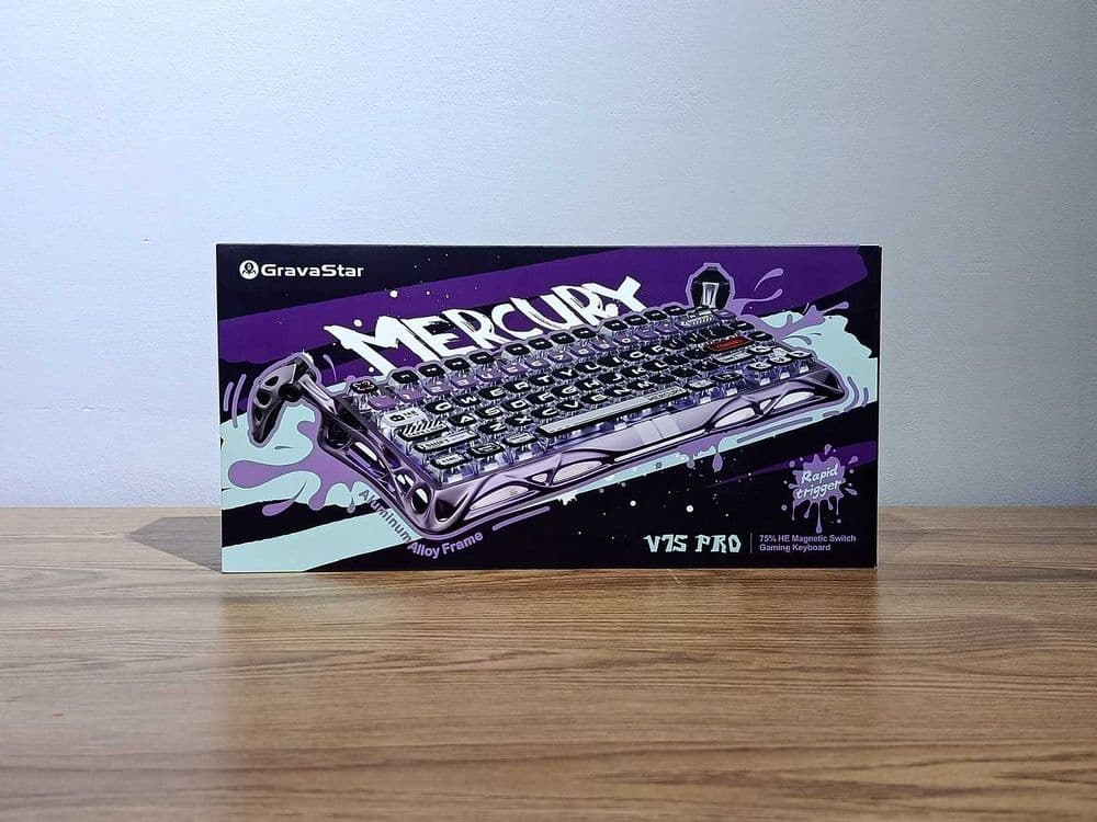 GravaStar Mercury V75 K1 Pro Lite Magnetic Keyboard — 3