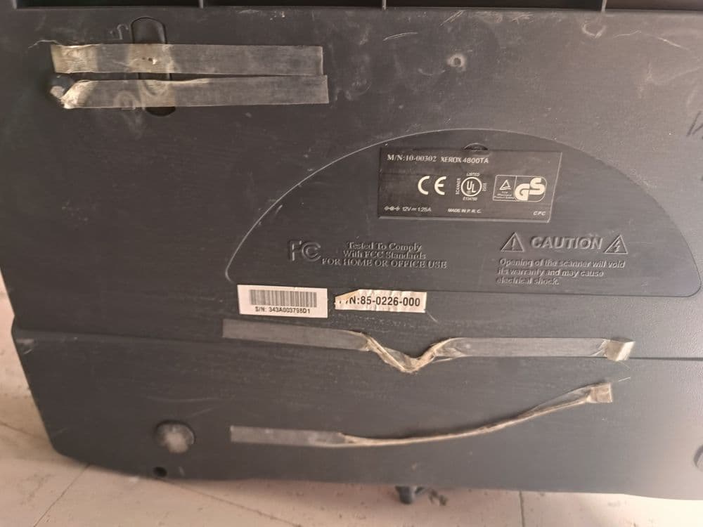 XEROX, Ксерокс сканер — 3