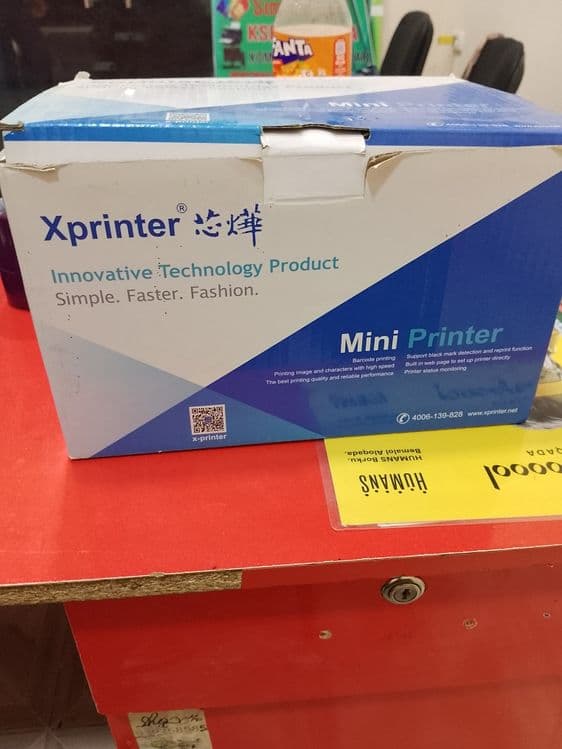 Xprinter sotaman modeli XP - 370B yangi bir marta etiketka chiqarilgan — 2