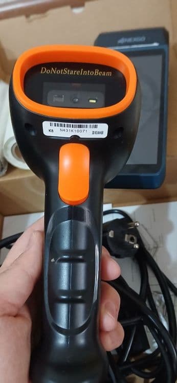 Xprinter XP-T451B принтер этикеток + сканер штрих-кодов комплект — 1